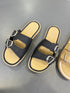 Double Adjustable Straps Slider